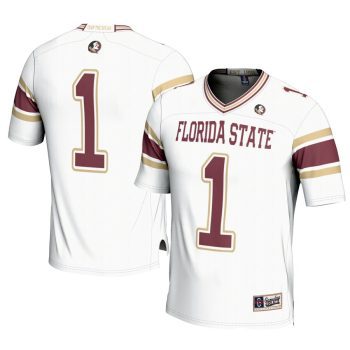 #1 Florida State Seminoles GameDay Greats Football Jersey - White