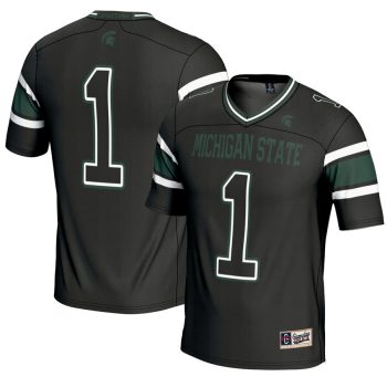 #1 Michigan State Spartans GameDay Greats Endzone Football Jersey - Black