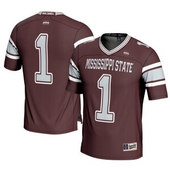 #1 Mississippi State Bulldogs GameDay Greats Football Jersey - Maroon