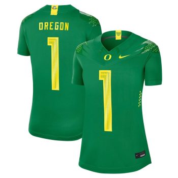 #1 Oregon Ducks Women's Game Jersey - Green