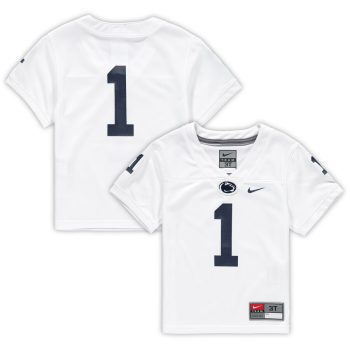 #1 Penn State Nittany Lions Toddler Untouchable Football Jersey - White