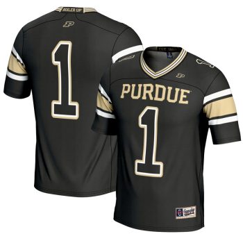#1 Purdue Boilermakers GameDay Greats Endzone Football Jersey - Black