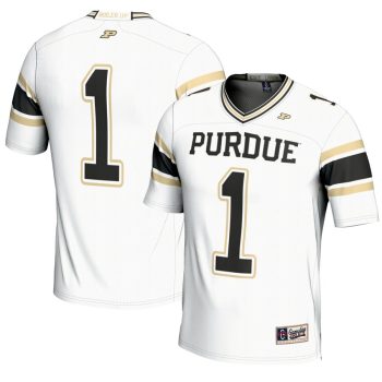 #1 Purdue Boilermakers GameDay Greats Youth Endzone Football Jersey - White