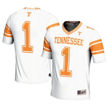 #1 Tennessee Volunteers GameDay Greats Youth Football Jersey - White