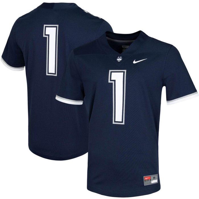 #1 UConn Huskies Untouchable Game Jersey - Navy