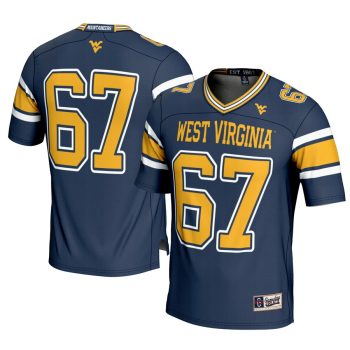 #1 West Virginia Mountaineers GameDay Greats Youth Football Jersey - Navy