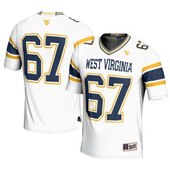 #1 West Virginia Mountaineers GameDay Greats Youth Football Jersey - White