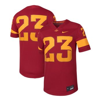 #23 Iowa State Cyclones Untouchable Football Replica Jersey - Cardinal