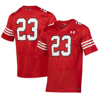 #23 Texas Tech Red Raiders Under Armour Throwback Replica Jersey - Red