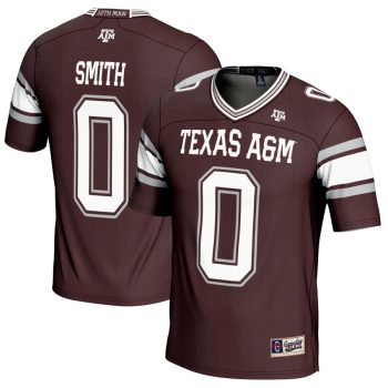 Ainias Smith Texas A&M Aggies GameDay Greats NIL Player Football Jersey - Maroon
