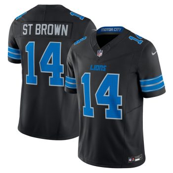 Amon-Ra St. Brown Detroit Lions 2nd Alternate Vapor F.U.S.E. Limited Jersey - Black