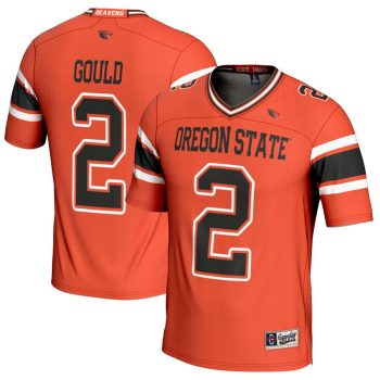 Anthony Gould Oregon State Beavers GameDay Greats NIL Player Football Jersey - Orange