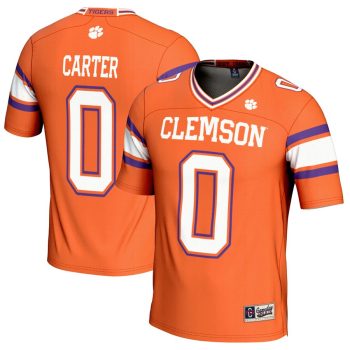 Barrett Carter Clemson Tigers GameDay Greats NIL Player Football Jersey - Orange