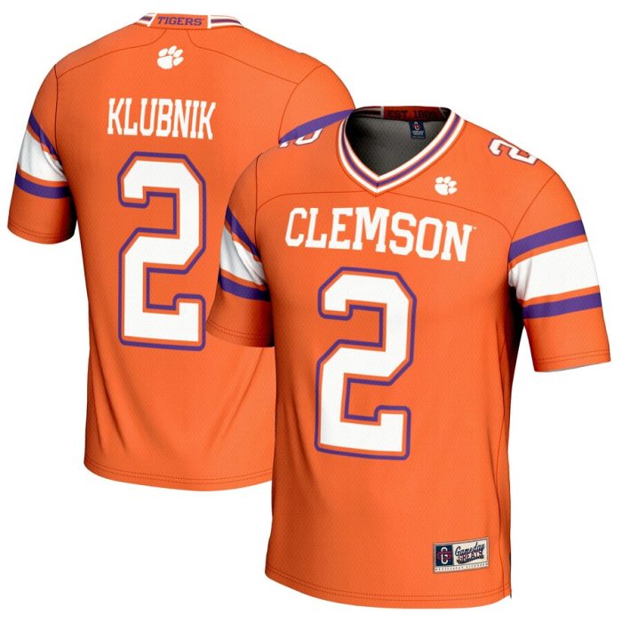 Cade Klubnik Clemson Tigers GameDay Greats NIL Player Football Jersey - Orange