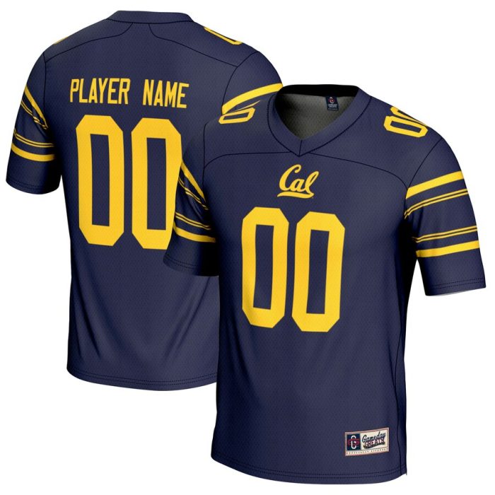 Cal Bears GameDay Greats NIL Pick-A-Player Football Jersey - Navy