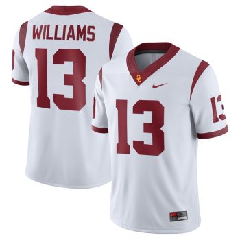 Caleb Williams USC Trojans NIL Football Replica Jersey - White