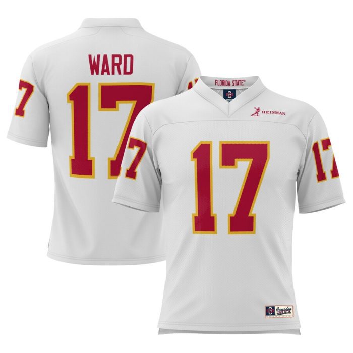 Charlie Ward Florida State Seminoles GameDay Greats Youth Heisman Football Jersey - White