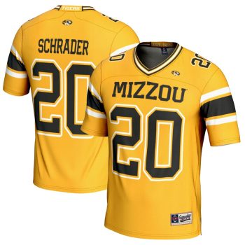 Cody Schrader Missouri Tigers GameDay Greats NIL Player Football Jersey - Gold