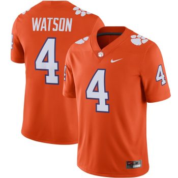 Deshaun Watson Clemson Tigers Alumni Player Game Jersey - Orange