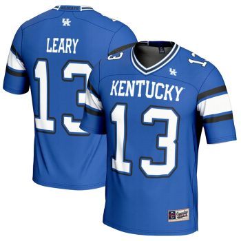 Devin Leary Kentucky Wildcats GameDay Greats NIL Player Football Jersey - Royal
