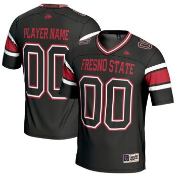 Fresno State Bulldogs GameDay Greats NIL Pick-A-Player Football Jersey - Black