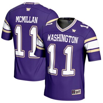 Jalen McMillan Washington Huskies GameDay Greats NIL Player Football Jersey - Purple