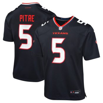 Jalen Pitre Houston Texans Youth Game Jersey - Navy