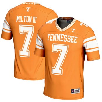 Joe Milton III Tennessee Volunteers GameDay Greats NIL Player Football Jersey - Tennessee Orange