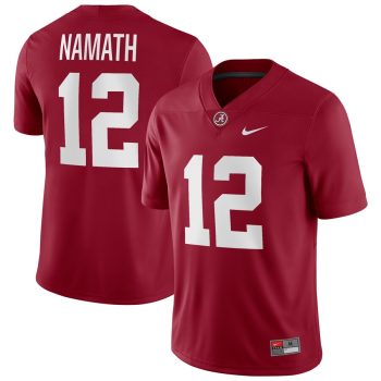 Joe Namath Alabama Crimson Tide Alumni Player Jersey - Crimson