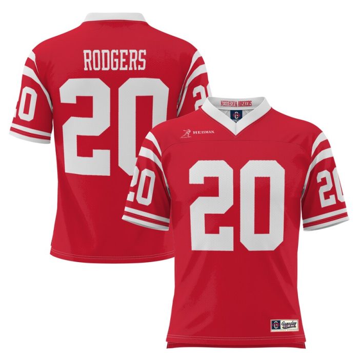 Johnny Rodgers Nebraska Huskers GameDay Greats Youth Lightweight Fashion Heisman Jersey - Scarlet