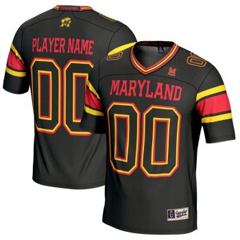 Maryland Terrapins GameDay Greats NIL Pick-A-Player Football Jersey - Black