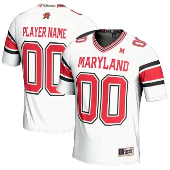 Maryland Terrapins GameDay Greats NIL Pick-A-Player Football Jersey - White
