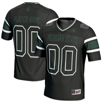 Michigan State Spartans GameDay Greats NIL Pick-A-Player Football Jersey - Black