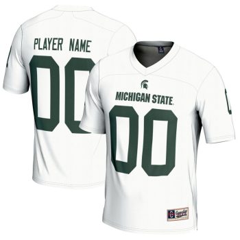 Michigan State Spartans GameDay Greats Youth NIL Pick-A-Player Football Jersey - White