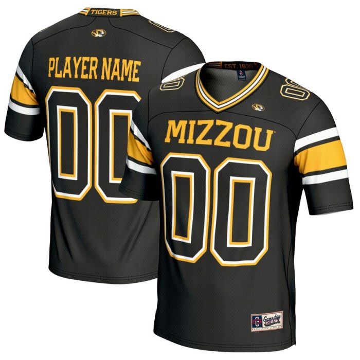 Missouri Tigers GameDay Greats NIL Pick-A-Player Football Jersey - Black