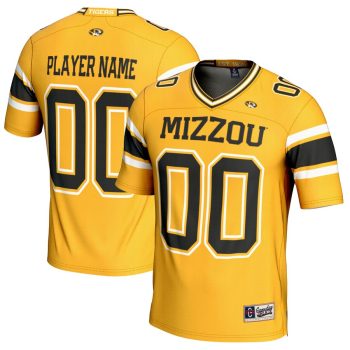 Missouri Tigers GameDay Greats NIL Pick-A-Player Football Jersey - Gold