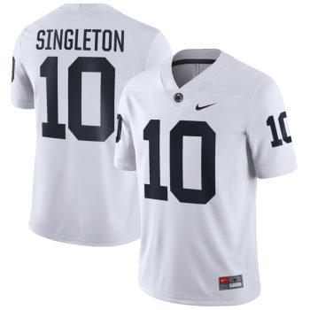Nicholas Singleton Penn State Nittany Lions NIL Replica Football Jersey - White