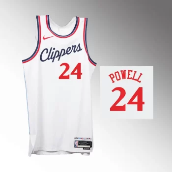 Norman Powell Association Edition Swingman White Los Angeles Clippers 2024-25 Jersey