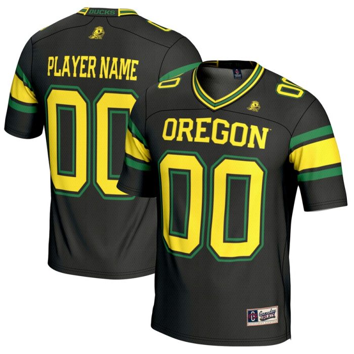 Oregon Ducks GameDay Greats NIL Pick-A-Player Football Jersey - Black