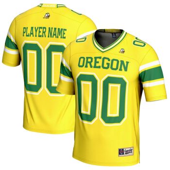 Oregon Ducks GameDay Greats Youth NIL Pick-A-Player Football Jersey - Yellow