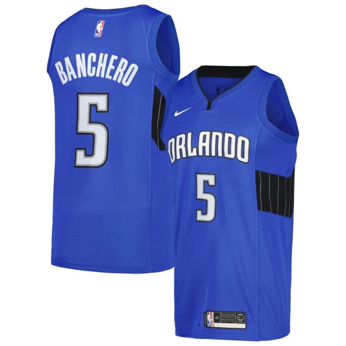 Paolo Banchero Orlando Magic Swingman Player Jersey - Statement Edition - Royal