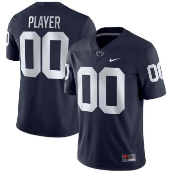 Penn State Nittany Lions Pick-A-Player NIL Replica Football Jersey - Navy
