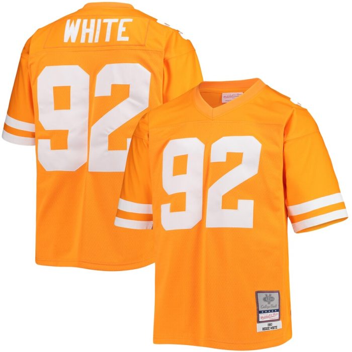 Reggie White Tennessee Volunteers Mitchell & Ness Throwback Legacy Jersey - Tennessee Orange