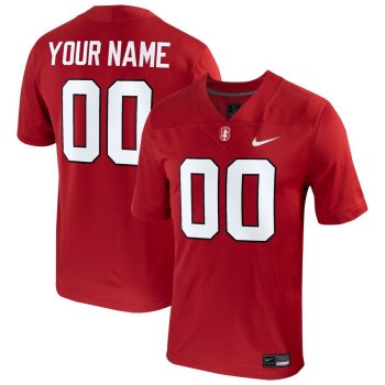 Stanford Cardinal Football Custom Game Jersey - Cardinal