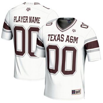 Texas A&M Aggies GameDay Greats NIL Pick-A-Player Football Jersey - White