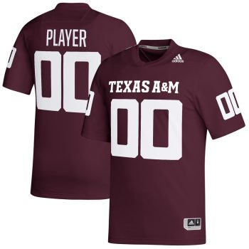Texas A&M Aggies adidas Pick-A-Player NIL Replica Football Jersey - Maroon