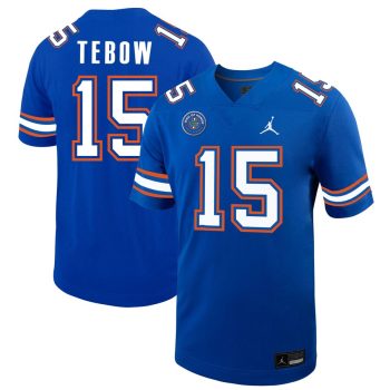 Tim Tebow Florida Gators Jordan Brand Ring of Honor Untouchable Replica Jersey - Royal