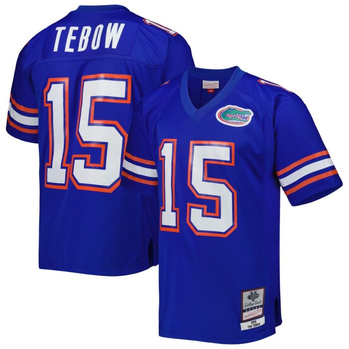 Tim Tebow Florida Gators Mitchell & Ness 2008 Legacy Jersey - Royal