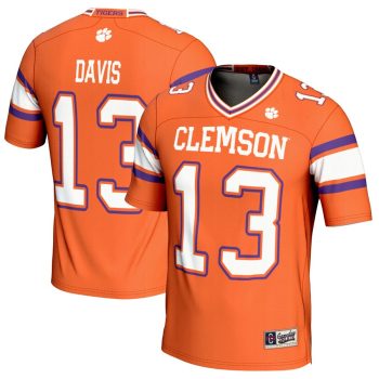 Tyler Davis Clemson Tigers GameDay Greats NIL Player Football Jersey - Orange