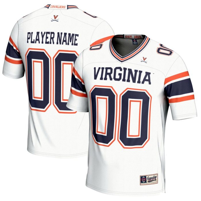 Virginia Cavaliers GameDay Greats NIL Pick-A-Player Football Jersey - White